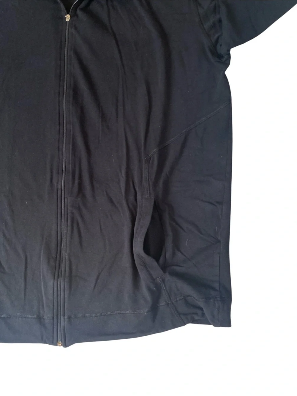 tasc Performance Jacket Men Extra Large Black, Organic Cotton, Bamboo Training